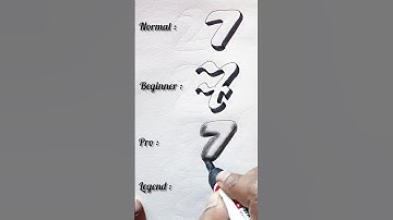 Pick your top choice 💫 #shorts #prakashkumarart #3ddrawing #numbers