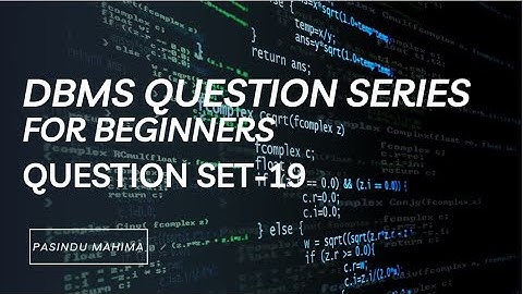 Explain how to use query statement to enter data, modify data, delete data, search data