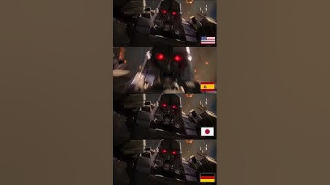 I Am MEGATRON in different languages 2 #shorts