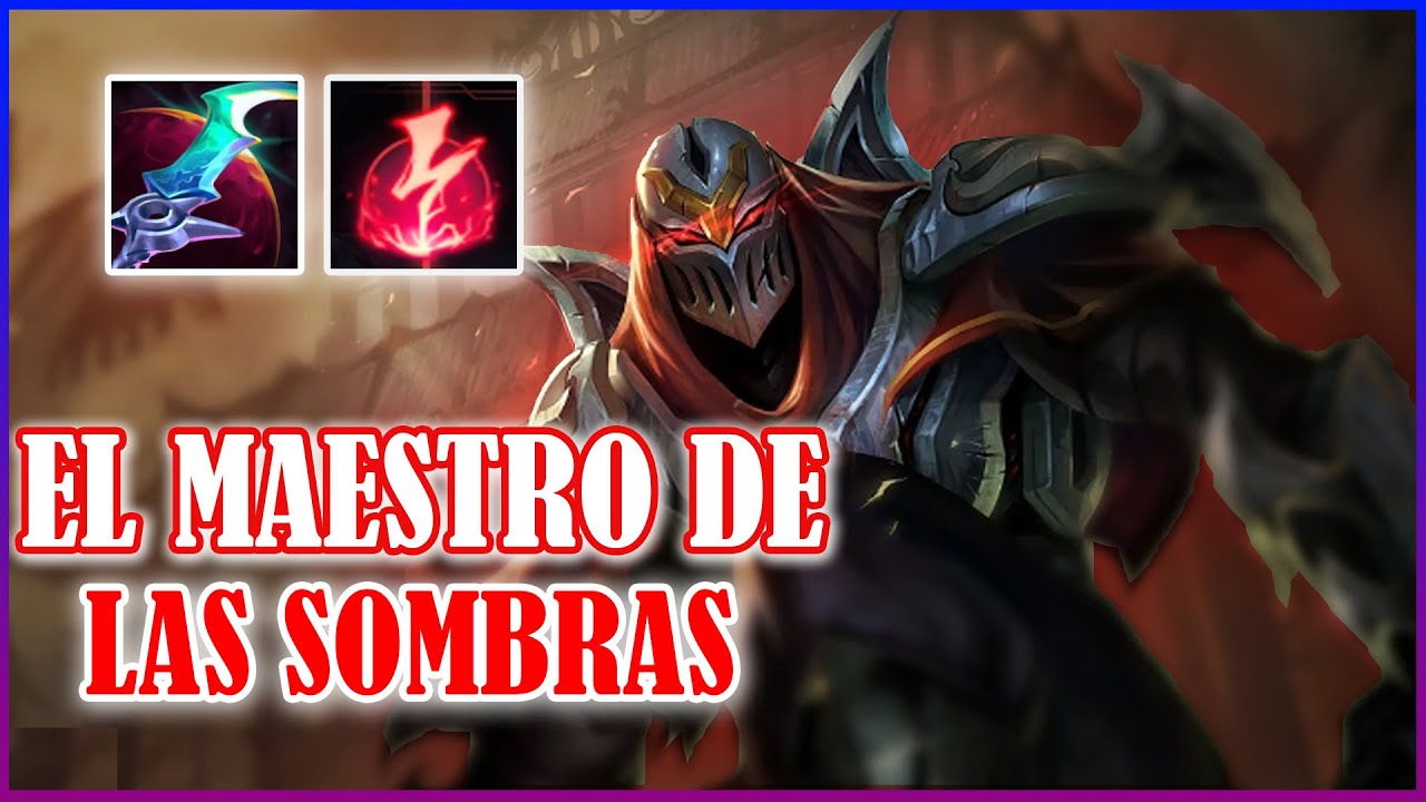 🛑GUIA COMPLETA DE ZED🛑 BUILD,COMBOS,HABILIDADES,RUNAS,COMBOS,CONSEJOS ...