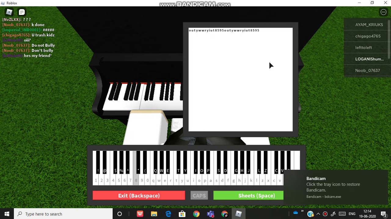 Playing Peppa Pig Theme In Roblox Piano Easy Sheet In Desc Youtube - roblox keyboard piano sheets