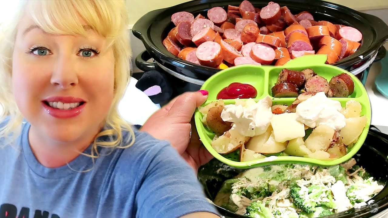 NEW! š„3 DUMP & GO CROCKPOT MEALS | Quick & Easy Crockpot Recipes