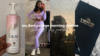 my 8am college morning routine ♡