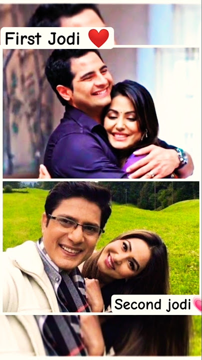 first jodi 🆚 second jodi💗#akshara #yrrkh #akshu #abhira #prnalirathod #samriddhi #shortfeed #abhi