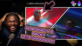 SLIM SHADY IS BACK!! | Eminem - Houdini | Wolf Sama Reacts