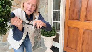 Do these Artificial Boxwood Topiary Set of 2 Look FAKE or REAL
