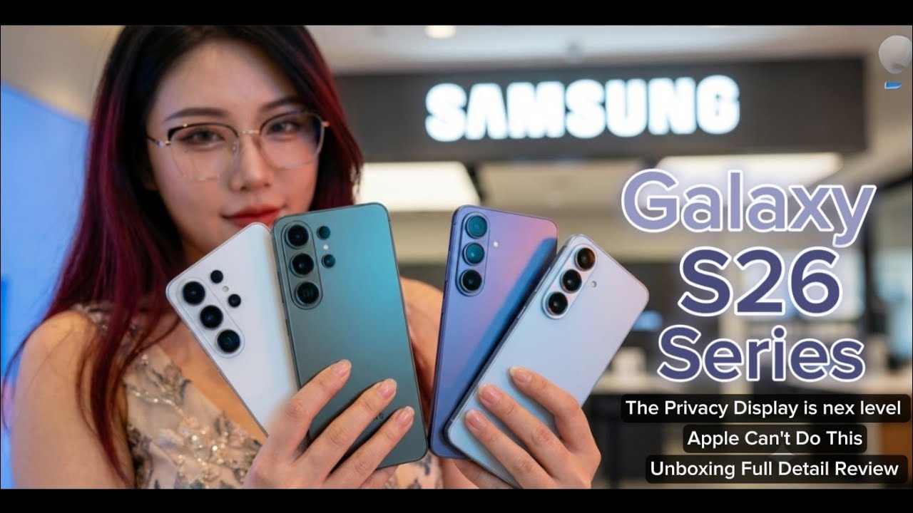 Samsung Galaxy S26 Series Unboxing & Review | New Privacy Display / New AI Futures +  Galaxy Buds 4