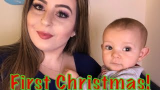 OUR FIRST CHRISTMAS BABYS FIRST CHRISTMAS VLOG