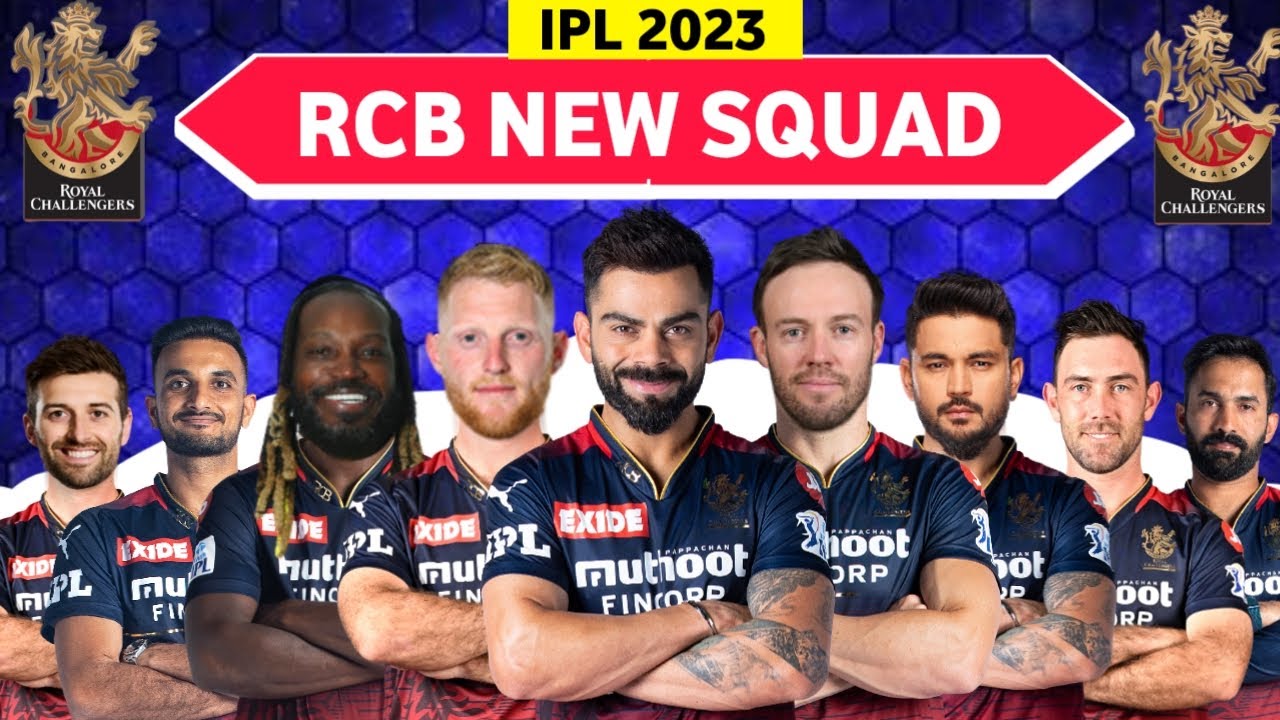IPL 2023 Royal Challengers Bangalore Full Squad RCB Probable Squad ipl-2023-royal-challengers-bangalore-full-squad-rcb-probable-squad