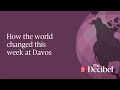 How the world changed this week at Davos