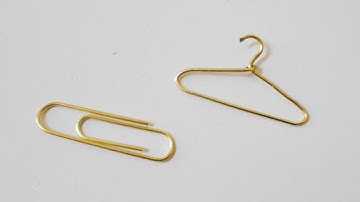 How To Make A Cute Miniature Clothes Hanger - DIY Crafts Tutorial - Guidecentral