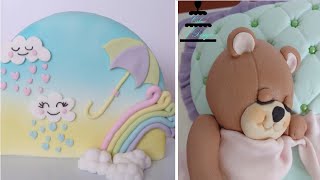 Bolos Adoráveis Para Chá De Bebé | Adorable Cakes for Baby Shower