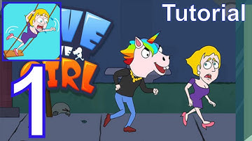 Save The Girl - Gameplay Walkthrough Part 1 - Tutorial (iOS,Android)