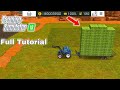 Fs 18 Grass Cut Full Tutorial In Hindi Farming Simulator 18 Gameplay Timelapse 