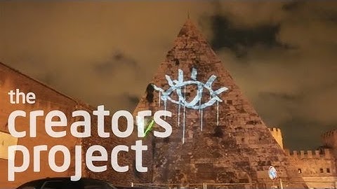 Creating Graffiti With Lasers And Pixels