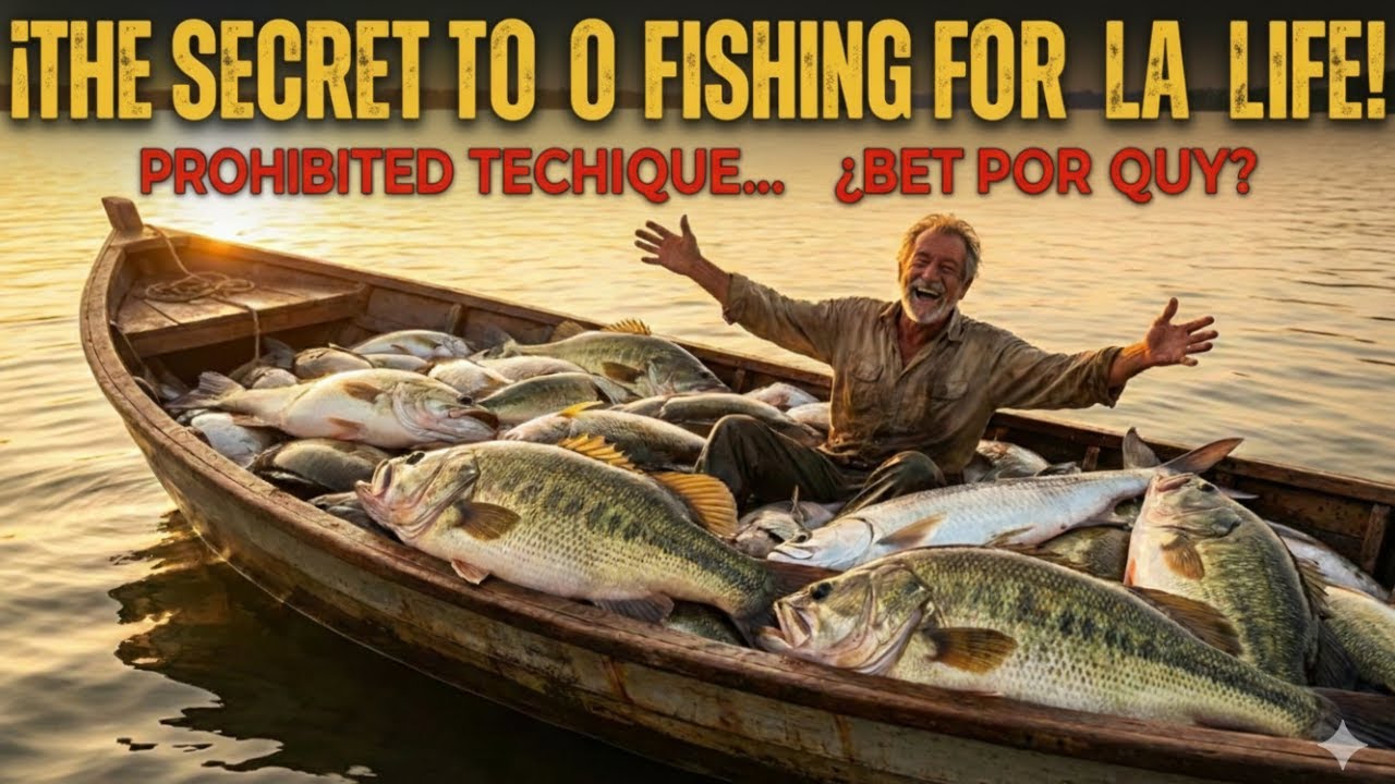 The Secret to Fishing for a Lifetime — A Technique Banned in Many Places, But Why?