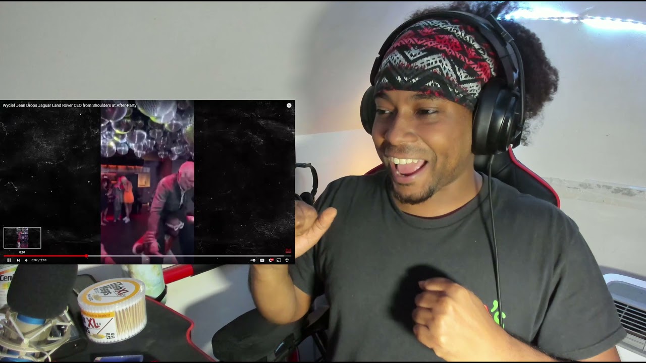 Wyclef Jean DROPS Jaguar Land Rover CEO on his HEAD