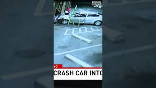 Thieves Caught On Camera Slamming Car Into Seattle Pot Shop