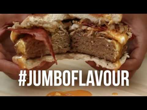 Jumbo Burger Recipe ft. TheTwoHungryNomads