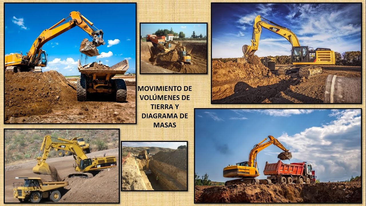 MOVIMIENTO DE VOLÚMENES DE TIERRA Y DIAGRAMA DE MASAS - Diseño