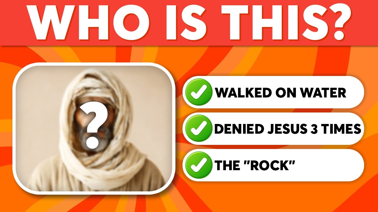 Who Is This? Can You Identify These 25 New Testament Characters? The Bible Quiz