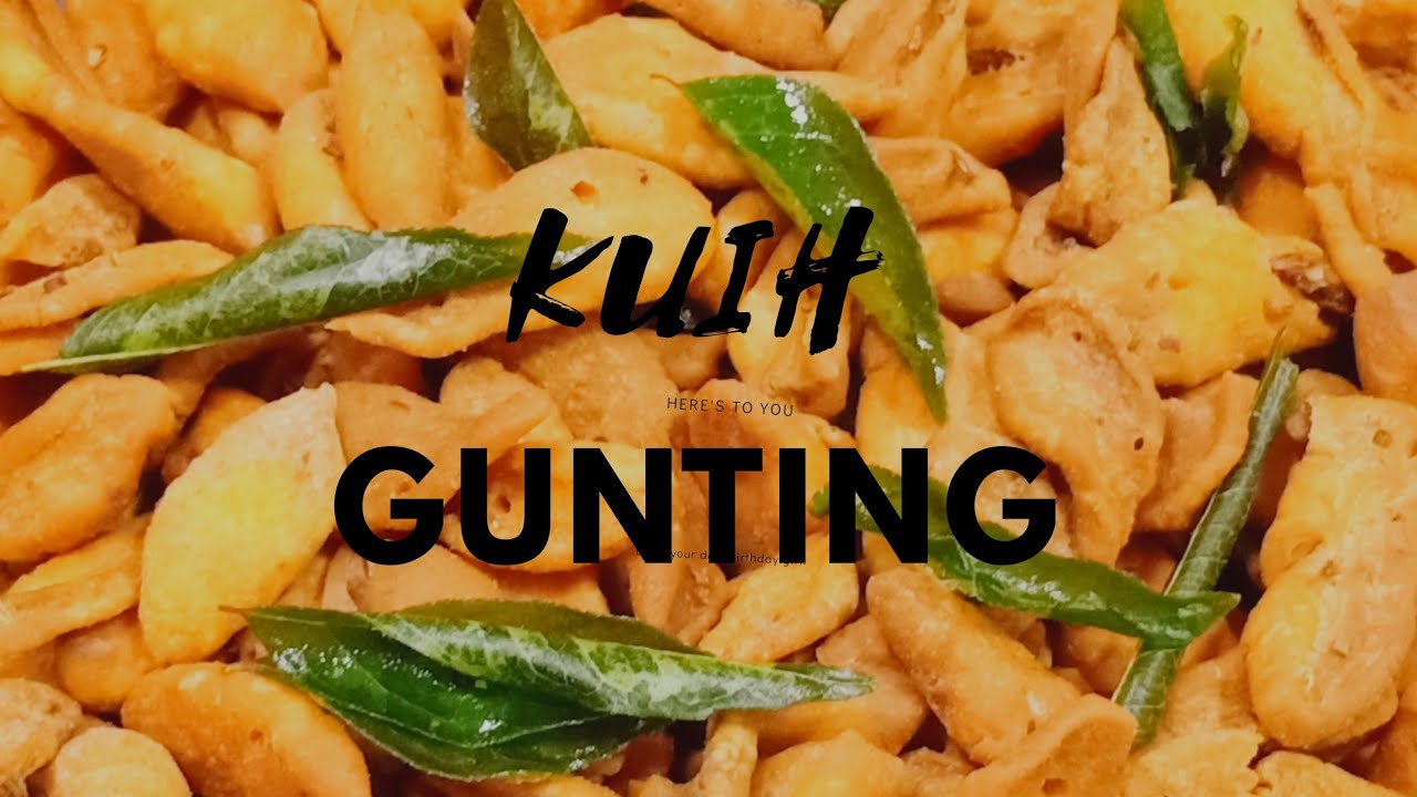 KUIH GUNTING  Simple and Tasty Recipe - YouTube