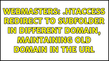 Webmasters: .htaccess redirect to subfolder in different domain, maintaining old domain in the URL