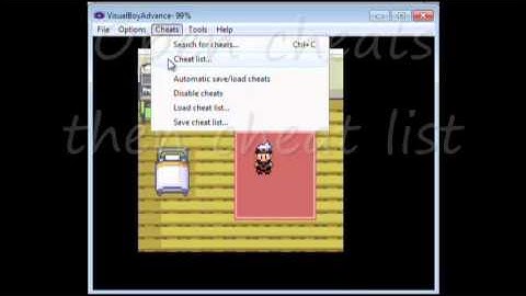 Pokemon Ruby - 3 Cheats in 1!