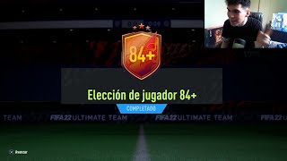 BUENA SUERTE! ABRIENDO PLAYER PICKS ELECCIONDE JUGADOR 84+ SBC FIFA 22