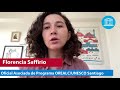 Florencia saffirio oficial asociada de programa orealcunesco santiago