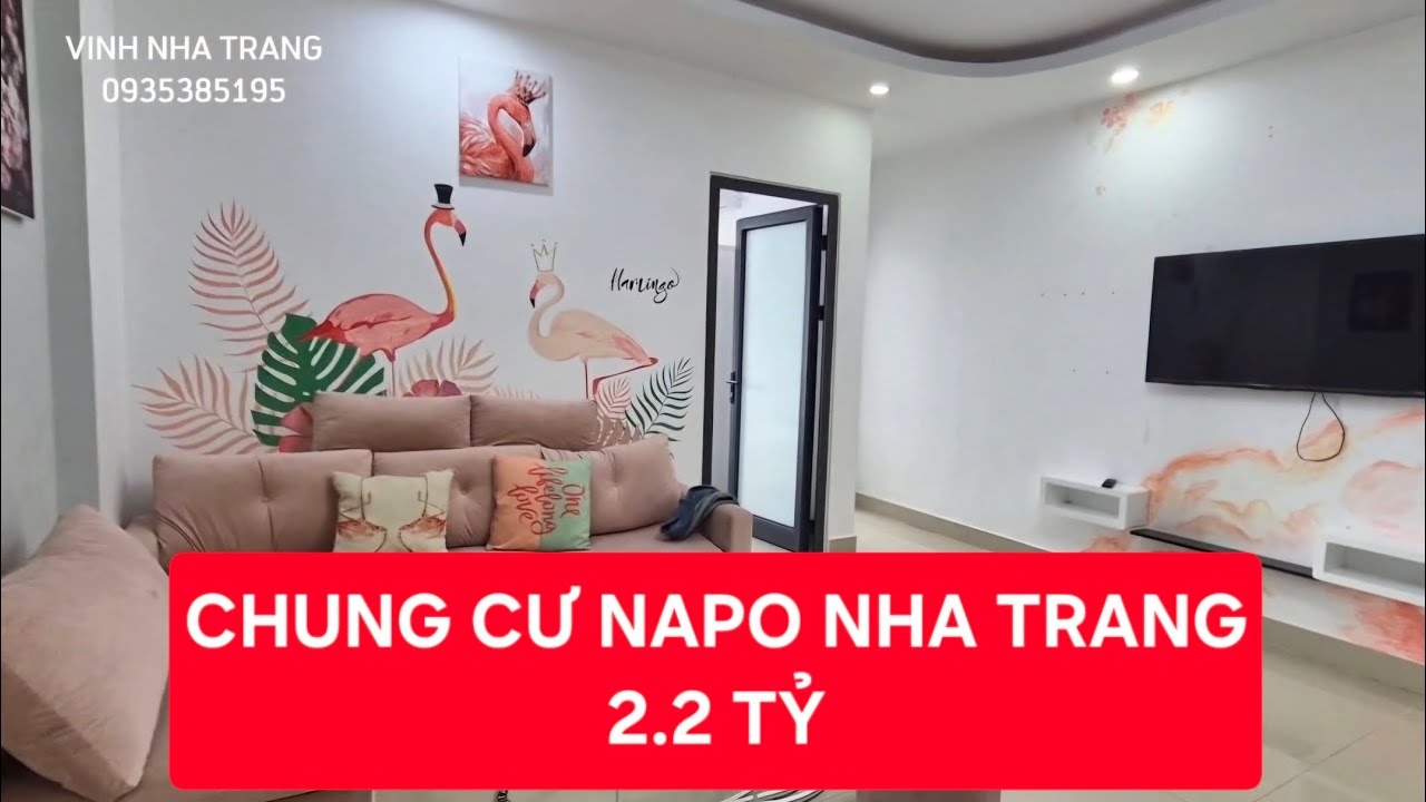 Chung cư Napoleon Nha Trang 2 phòng ngủ 2.2 tỷ