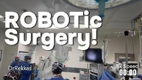 Robotic Surgery Surgeons Perspective.