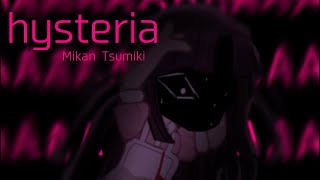 I’ll think I’ll lose my mind in hysteria|Danganronpa|Mikan Tsumiki