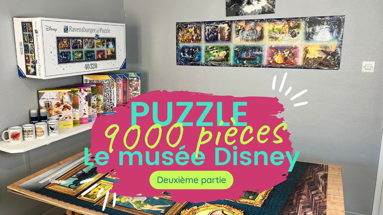 DISNEY - Le musée Disney - Puzzle 9000P : : Puzzle  Ravensburger DISNEY