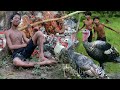 Primitive Technology - See Turkey Chicken And Cooking - Eating Delicious