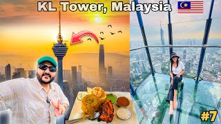 Things to do in Kuala Lumpur, Malaysia 🇲🇾 Aquaria KLCC, KL Tower Restaurant & Petronas Twin tower