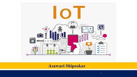 Internet of Things( IoT) Applications
