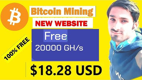 New Free Bitcoin cloud mining website Free 20000 Gh/s Mining power Free On Singup