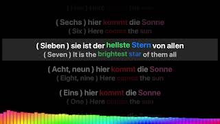 Rammstein - Sonne | German Lyrics + English Translation