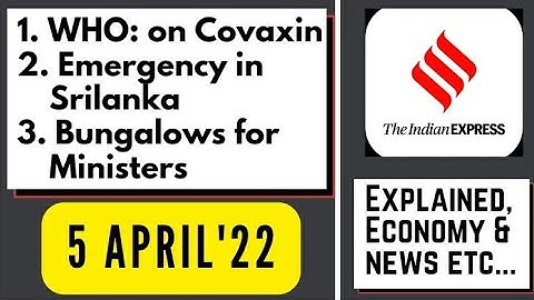 5th April 2022 | Gargi Classes News & Explained Analysis | Rajani Kant Lata