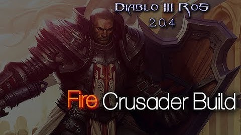 Diablo 3 RoS 2.0.4 EASIEST Fire Crusader Build -- High DPS and one shot elites!
