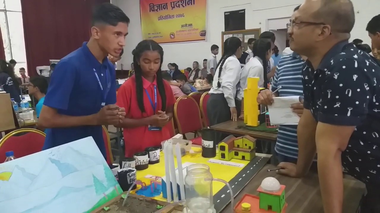 Waste Water Management System Developed by Nepali Students - YouTube