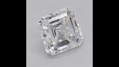 Asscher Cut Diamond E VS2 2.51 Carat to be set in an engagement ring (new!)