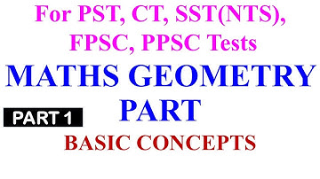 Maths Geometry Basic Concepts and definitions, line, angle, trapezium, circle| online math with asad