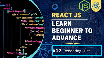 React JS - React Tutorial for Beginners in Hindi Urdu [Part-17] : How To Render List In React