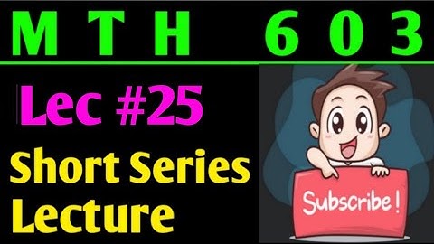 Mth603:Important short series lecture¦¦Lec #25¦¦Numerical Analysis¦¦Maths by Zahfran