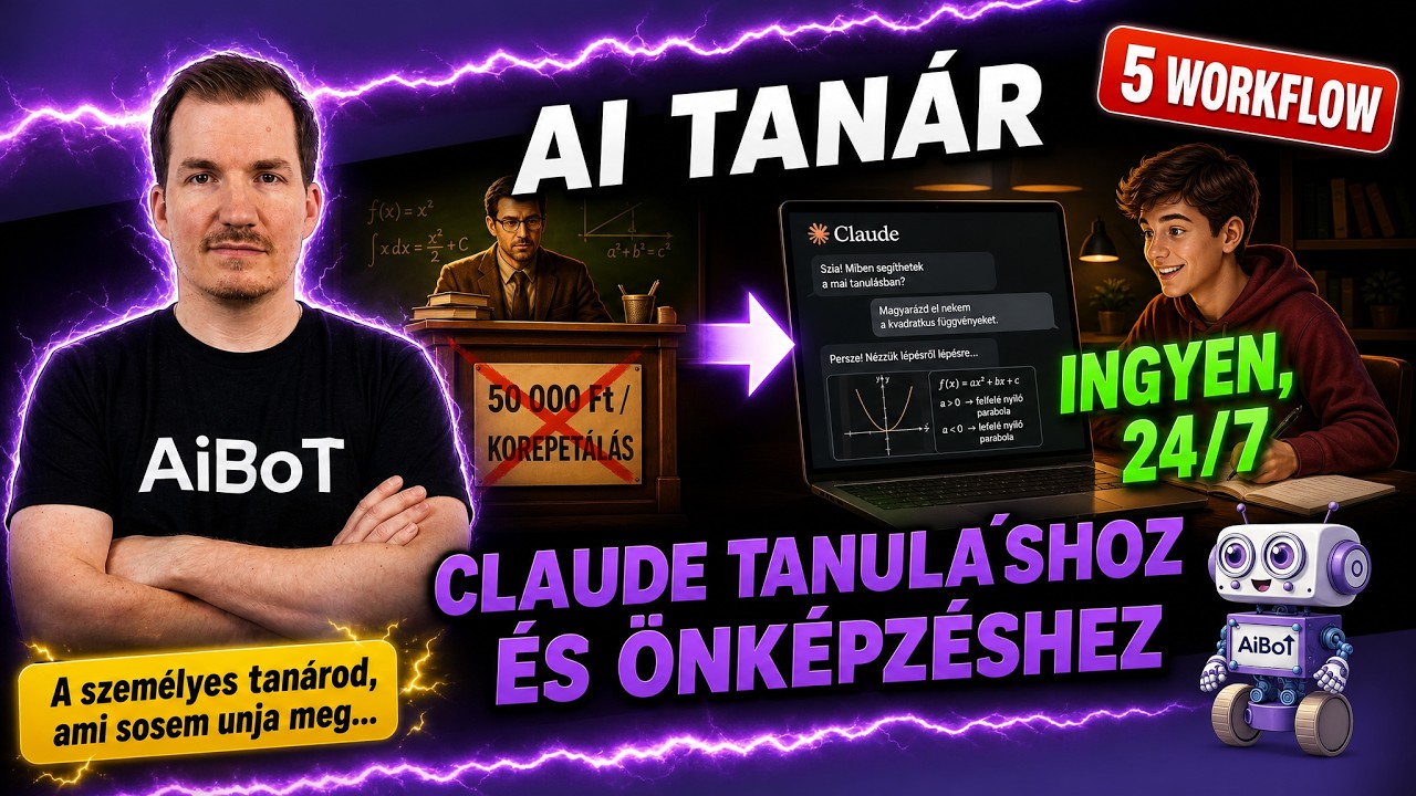 Így használd Claude-ot mint személyes tanárt – Bármilyen témára, bármilyen szinten