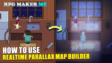 Make Parallax Map in RPG Maker MZ with plugin Realtime Parallax Map Builder