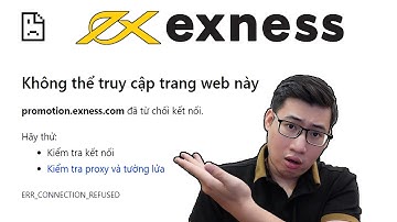 Sửa Lỗi Exness Không Thể Truy Cập Trang Web Này (Trên Máy Tính)