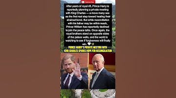 Prince Harry’s Private Meeting with King Charles Sparks Hope for Reconciliation 👑💬